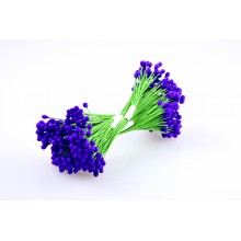 Purple-Wire Pollen-5mm Head Pack 10 Bunches