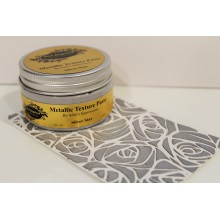 Silver Star Silk Metallic Texture Paste - 120ml Pack By Get Inspired