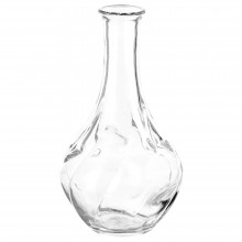 Clear Glass Vase Perfect base for Mixed Media Art 17 cm (6 � ")