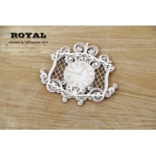 Royal dekor zegarem / clock  By Scrapiniec
