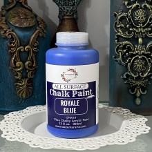 Royal Blue Super Matte Chalk Paint 384ml Jumbo Bottle by Get Inspired