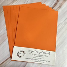 Bright Orange Cardstock 9X12" 10/Pkg By Get Inspired