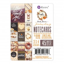 Double-Sided Journaling Cards 3"X4" 45/Pkg By Amber Moon
