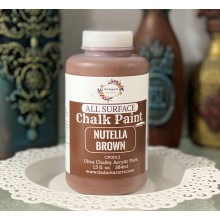 Nutella Brown Super Matte Chalk Paint 384ml Jumbo Bottle by Get Inspired