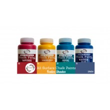 Festive Shades Pack of 4 All surface Ultra Chalky Chalk Paints By Get Inspired 150ml each