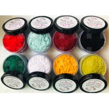 Assorted Velvet Touch Flock Powders By Get Inspired 8 Jars- 25ml each