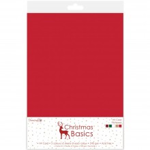 Dovecraft Christmas Basics A4 Card Multipack