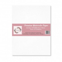 Premium Watercolor Cardtsock 270GSM 9X12INCH 10/Pkg By Get Inspired