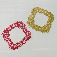 Baroque Square Frame Dies 1 Pcs by Get Inspired 12cmX12cm