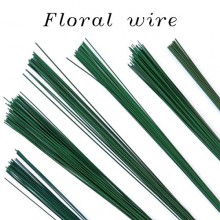Flower Making Wire 18 Guage Dark Green Pack of 50 Wires