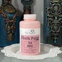 Tea Rose Super Matte Chalk Paint 384ml Jumbo Bottle by Get Inspired