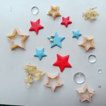 Star Shape Clay Cutters Set of 4 for Jewelry Making By Get Inspired