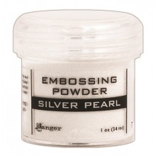 Silver Pearl Ranger Embossing Powder