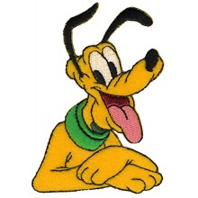 Iron-On Applique Pluto Disney Mickey Mouse