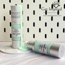 Mint Green Resin Pigment Paste 30ml in a no mess easy Pump bottle By Get Inspired Mint