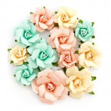 Flowers Heaven Sent 2 Madeline, 1.25" To 2", 12/Pkg By Prima