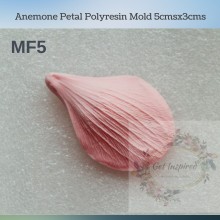 Anemone Petal Polyresin Mold 5cmsx3cms MF5
