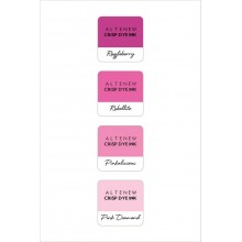 InkPads Cherry Blossom Mini Cube Pack of 4 Set