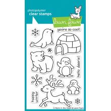 Clear Stamps 4"X6" Critters In The Snow - Lawn Fawn