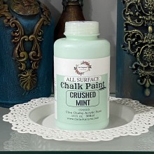Crushed Mint Super Matte Chalk Paint 384ml Jumbo Bottle by Get Inspired