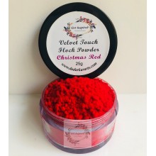 Christmas Red Velvet Touch Flock Powder By Get Inspired- 25ml Jar