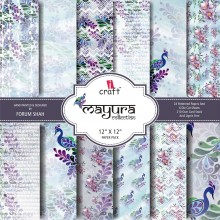 Mayura Collection Paper Pad 12"X 12" By Icraft