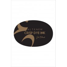 Full Size Inkpad Jet Black Oval Crisp Dye By Altenew
