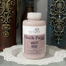 Misty Rose Super Matte Chalk Paint 384ml Jumbo Bottle by Get Inspired