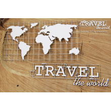 Travel the world - Map Eng By Scrapiniec