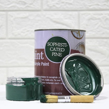 Sophistaced Pine 1000ml super chalk paint By Get Inspired