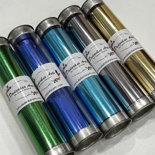 Pack of 5 Foils Imported for DIY and Crafts Transfer Foils 3metre x 7inch each Roll