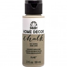FolkArt Home Decor Chalk Acrylic Paint, 2oz Oatmeal