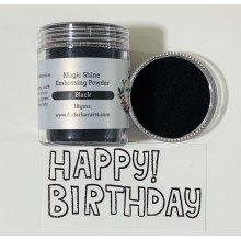 Black Super Fine Embossing Powder By Get Inspired - 18gms