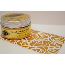 24 Carat Gold Silk Metallic Texture Paste - 120ml Pack By Get Inspired