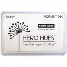 Hero Arts Pigment Ink Pad White Unicorn