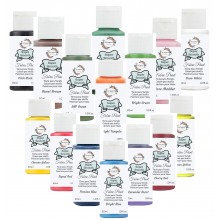 Super Smooth Fabric Paint- 15 Colors Set 30ml each