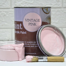 Vintage Pink 1000ml Super Chalk Paint By Get Inspired