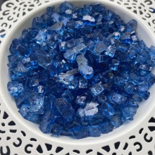 Navy Blue Art Crystal Stones for Resin Art, Pour Art, Jewelry Making & Nail Art & Crushed Glass by Get Inspired? Jumbo Pack 250gms