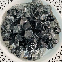 Black Art Crystal Stones for Resin Art, Pour Art, Jewelry Making & Nail Art by Get Inspired? Jumbo Pack 250gms