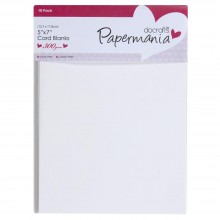 White Cards With Envelopes 5"X7" 10/Pkg By Papermania