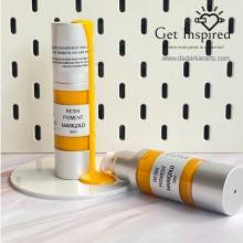 Marigold Resin Pigment Paste 30ml in a no mess easy Pump bottle By Get Inspired Yellow