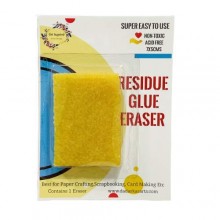 Residue or Glue or Adhesive Eraser 7x5cms Big Size by Get Inspired