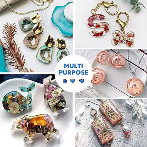 GET INSPIRED Premium UV Resin 60Gms with Pointed Nozzle for Easy Release for Jewellery Making and DIY Resin Art