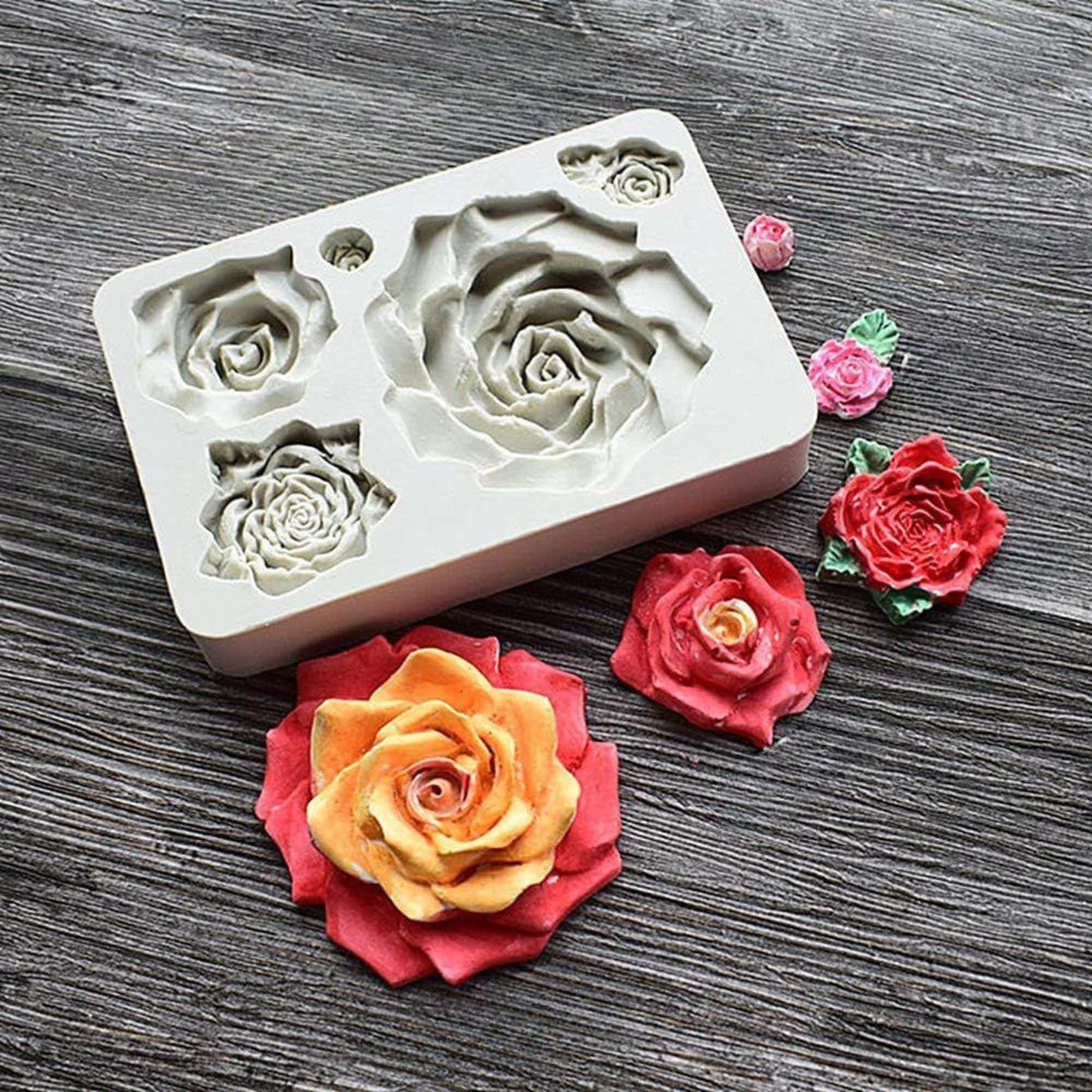 3D Rose Mold Get Inspired
