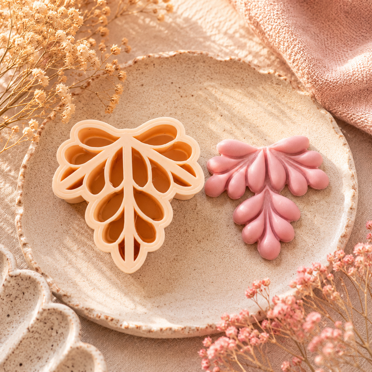 Clustered Flower Clay Cutter Set of 1 for Jewelry Making by Get Inspired
