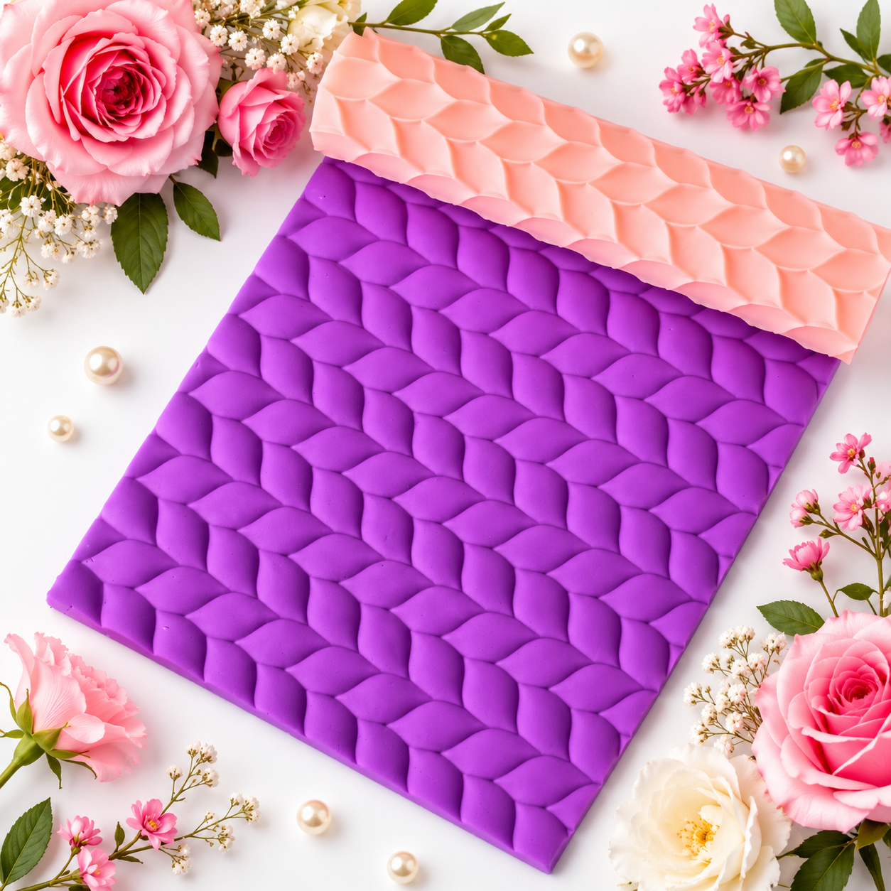 Blossom Trail Texture Roller 9 inch By Get Inspired