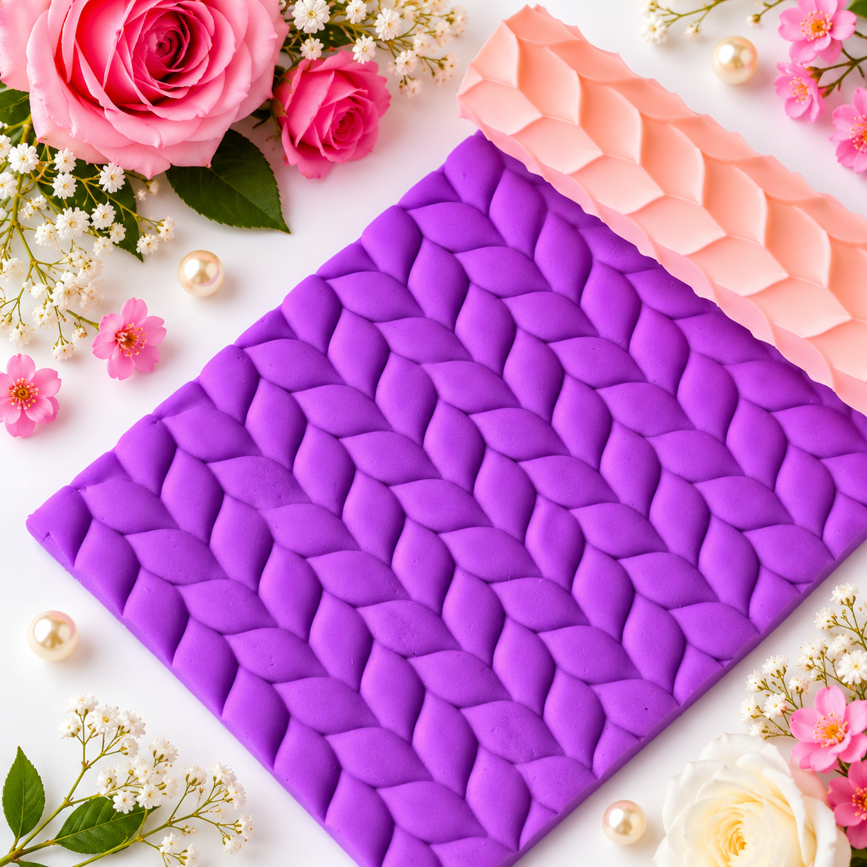 Blossom Trail Texture Roller 9 inch By Get Inspired