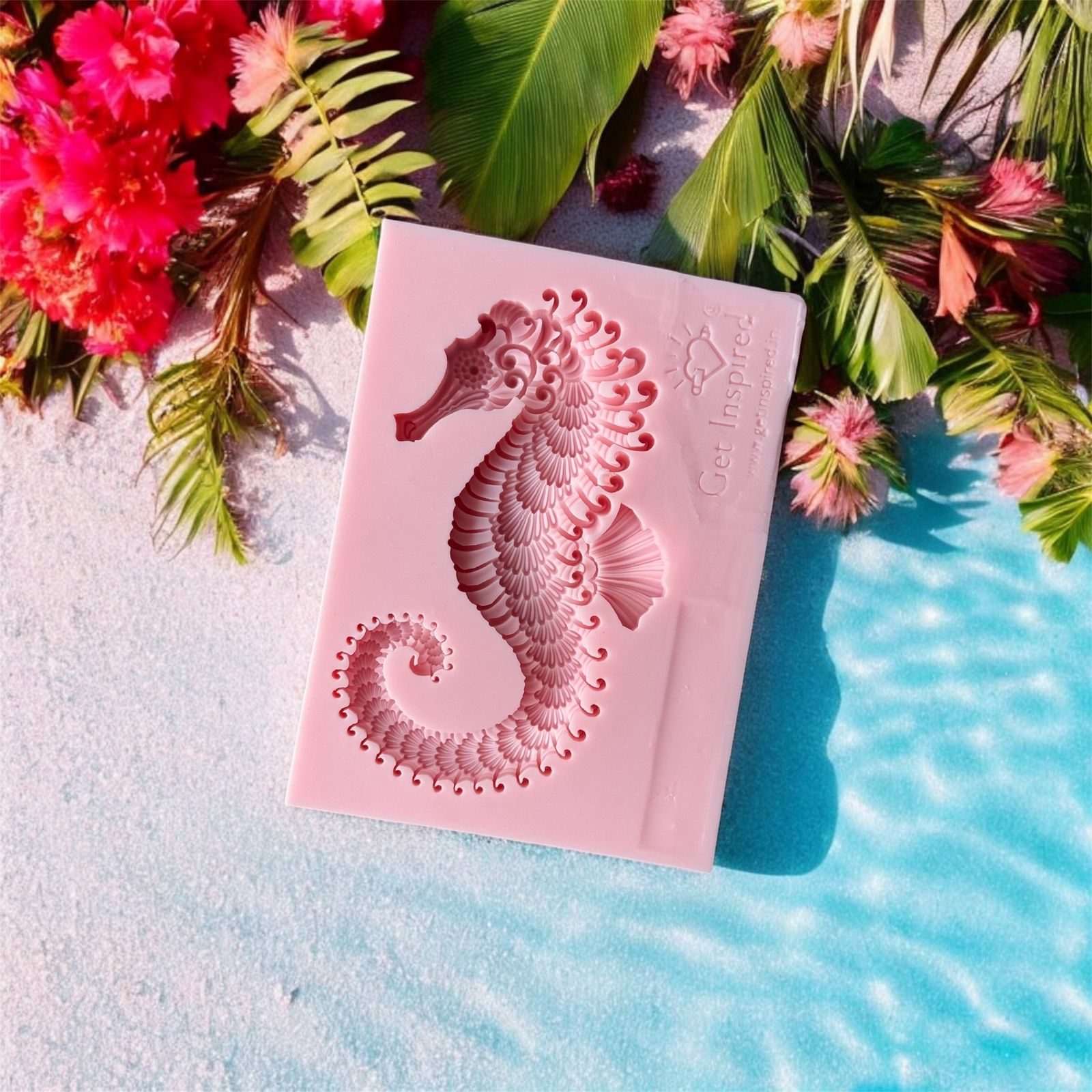Behr-e-afreen 3D Creative Silicon Mold 3inchx4.9inch By Get Inspired