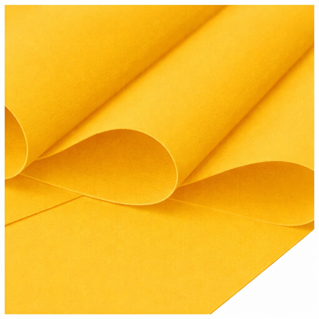 marigold yellow flower making foam 0.8mm Pack of 10-50cmsx50cms(Jumbo Size)